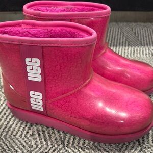 UGG Kids Pink Boots